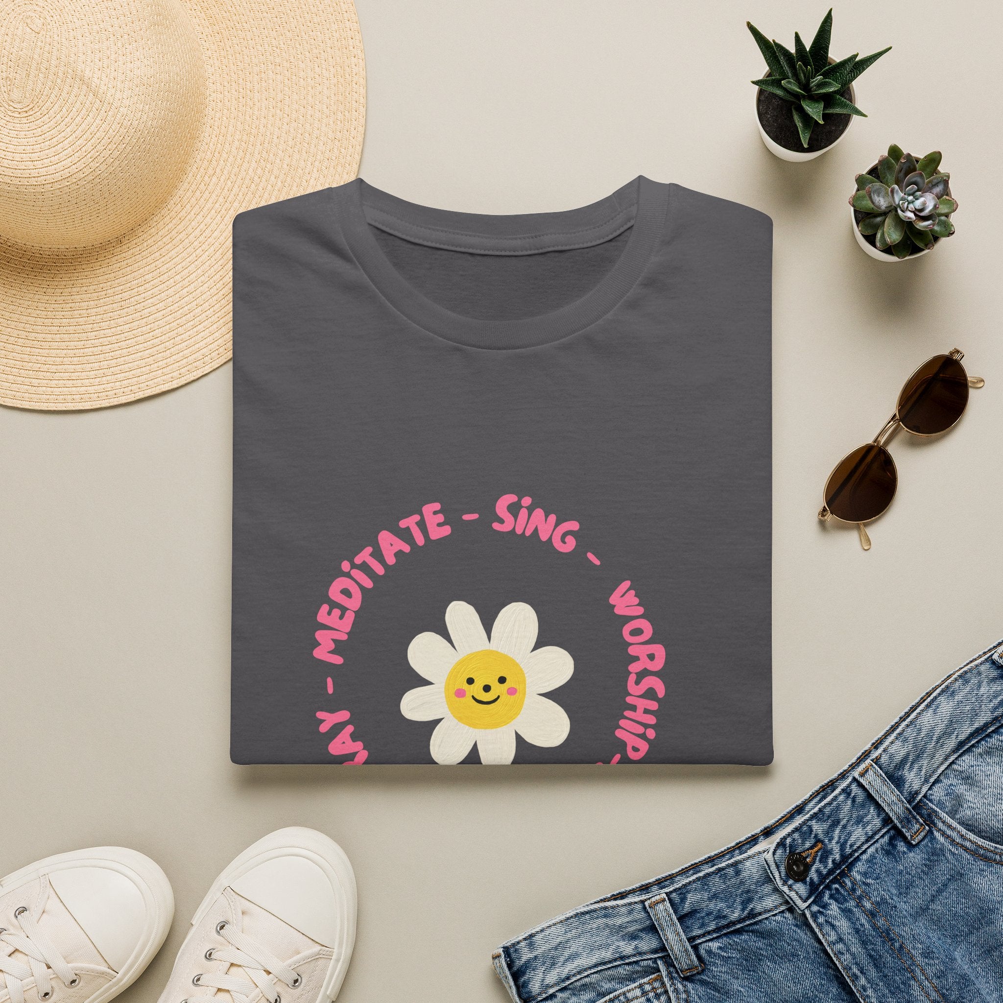 Meditate-Smile T-Shirt