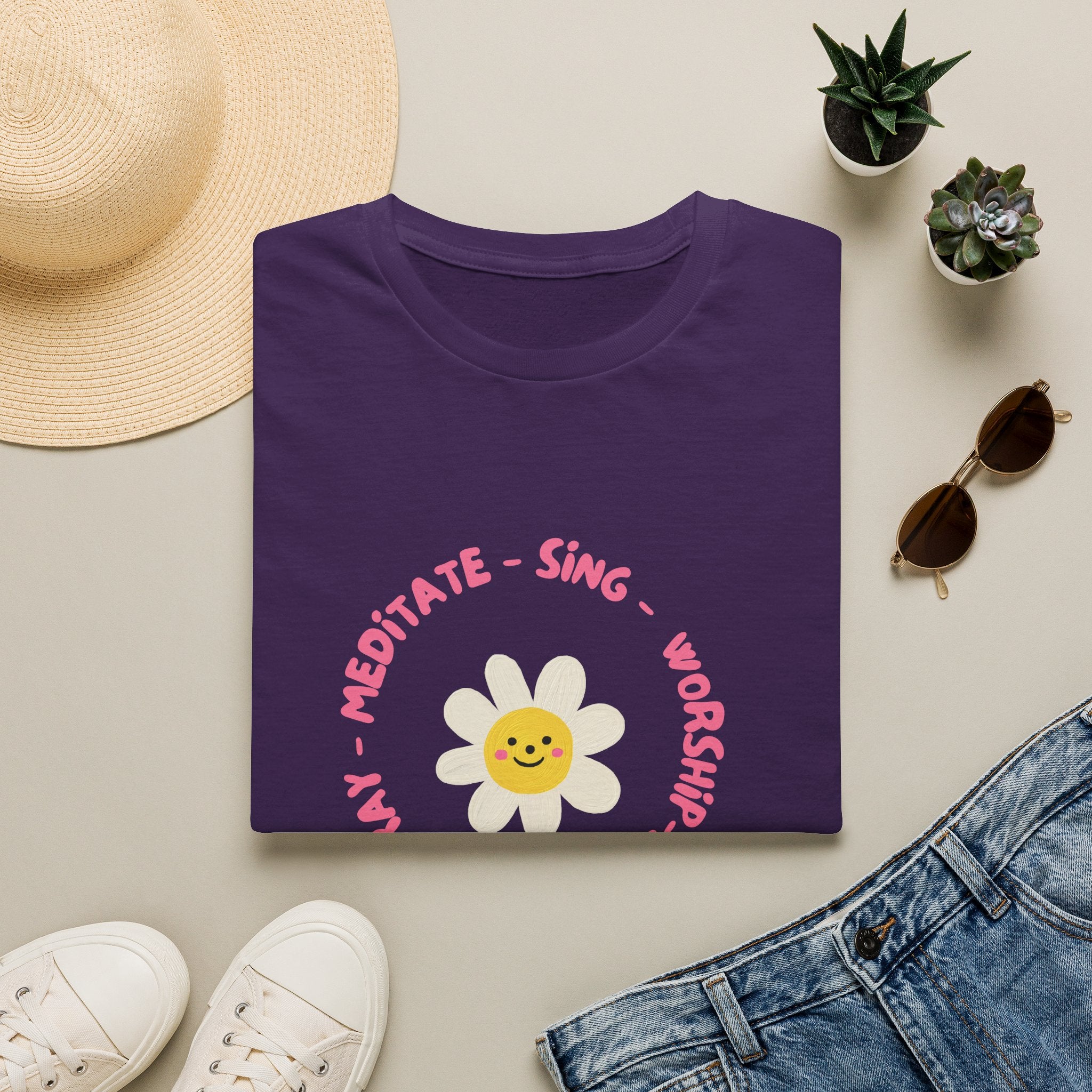Meditate-Smile T-Shirt