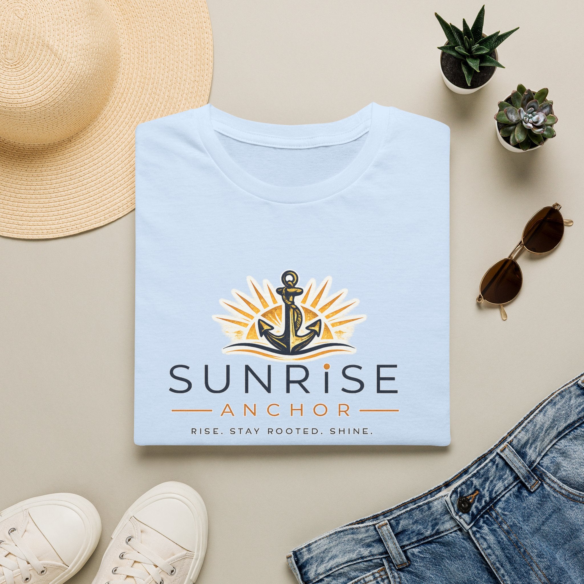 Sunrise Anchor T-Shirt