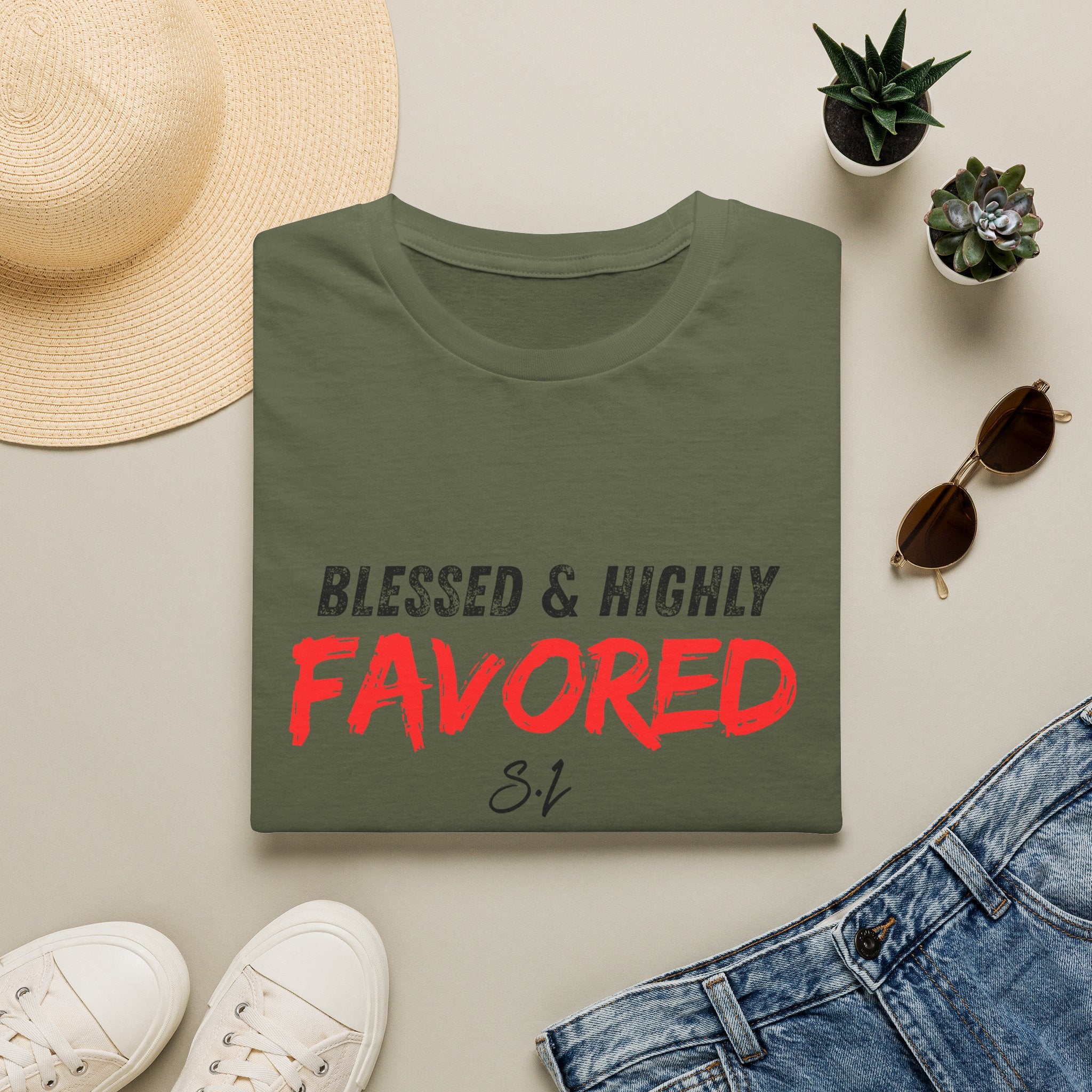 Blessed & Highly Favored T-Shirt