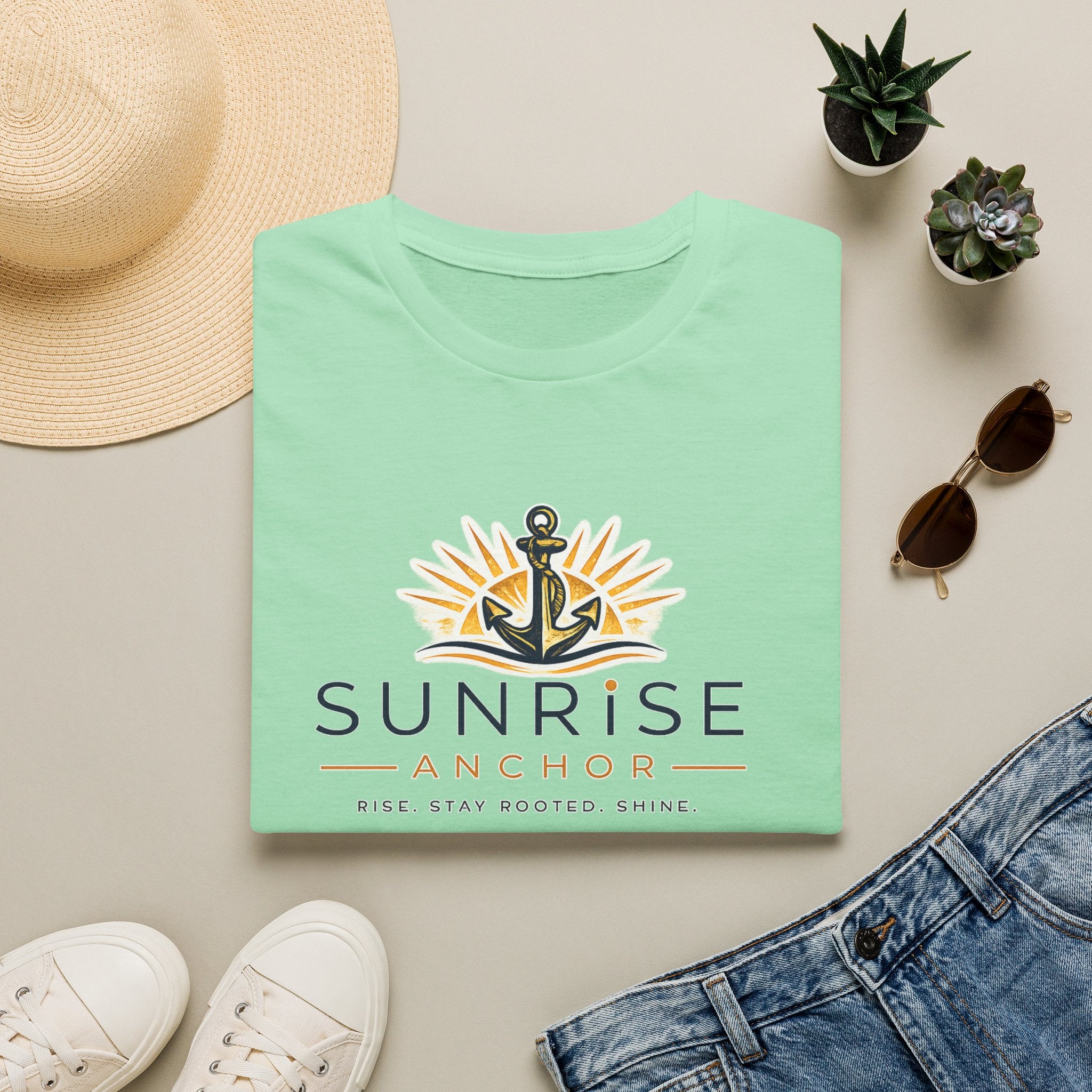 Sunrise Anchor T-Shirt