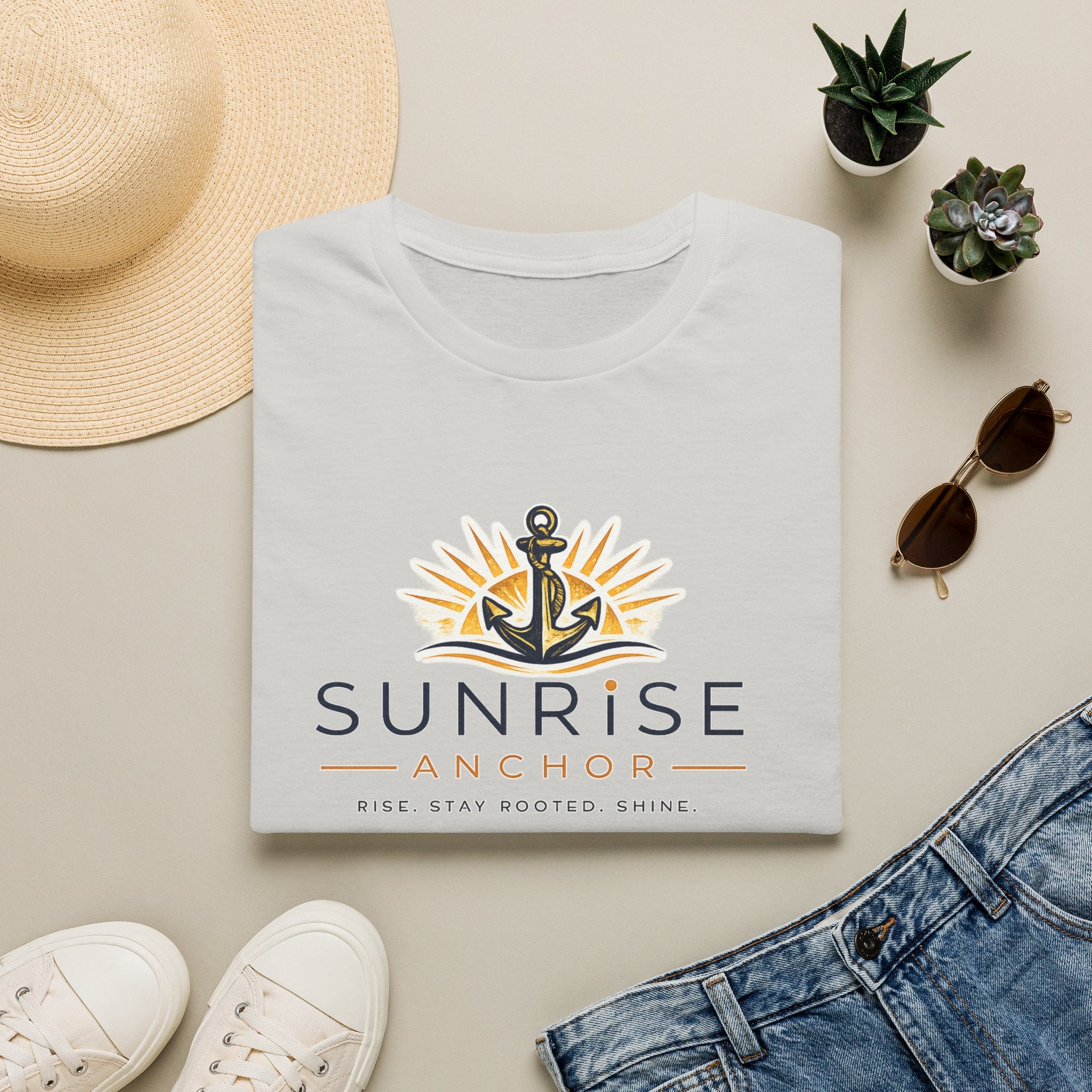 Sunrise Anchor T-Shirt