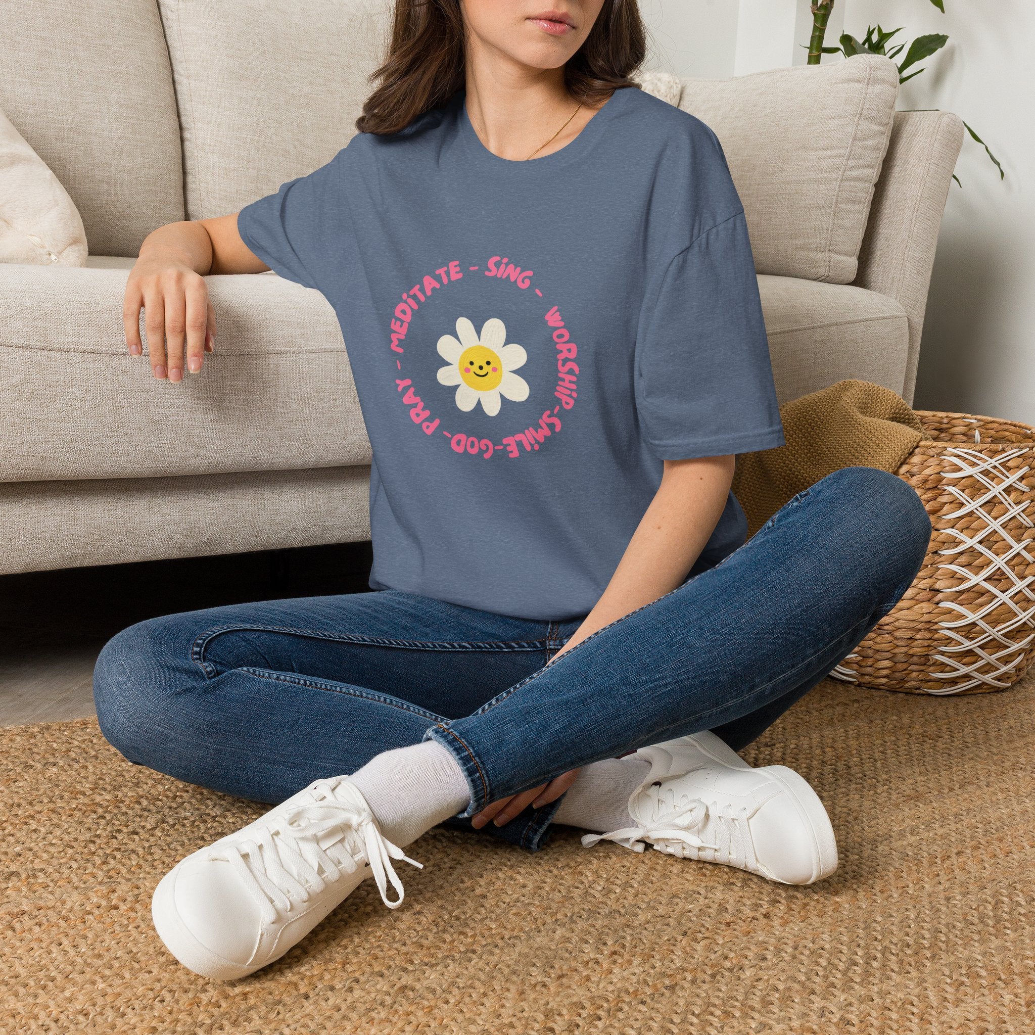 Meditate-Smile T-Shirt