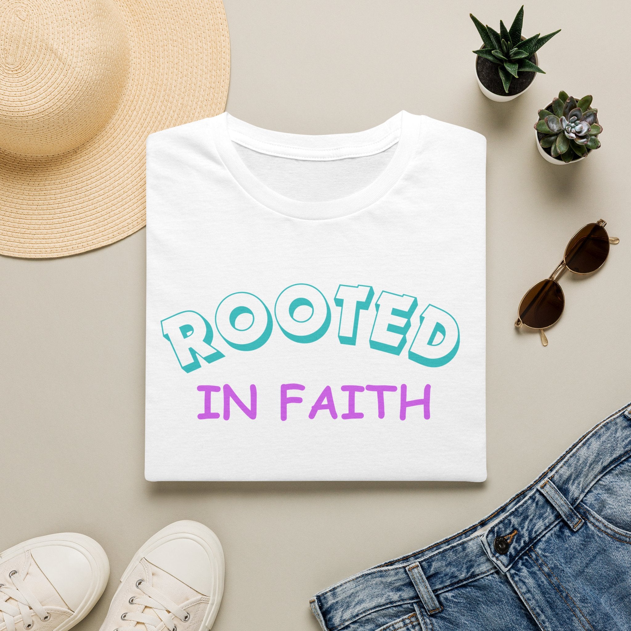 Rooted in Faith T-Shirt
