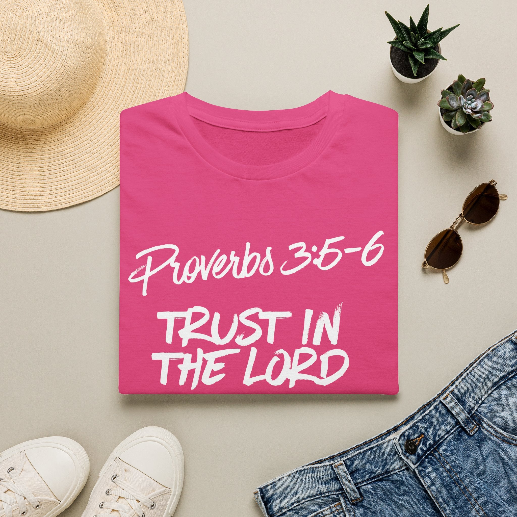 Proverbs 3:5-6 T-Shirt