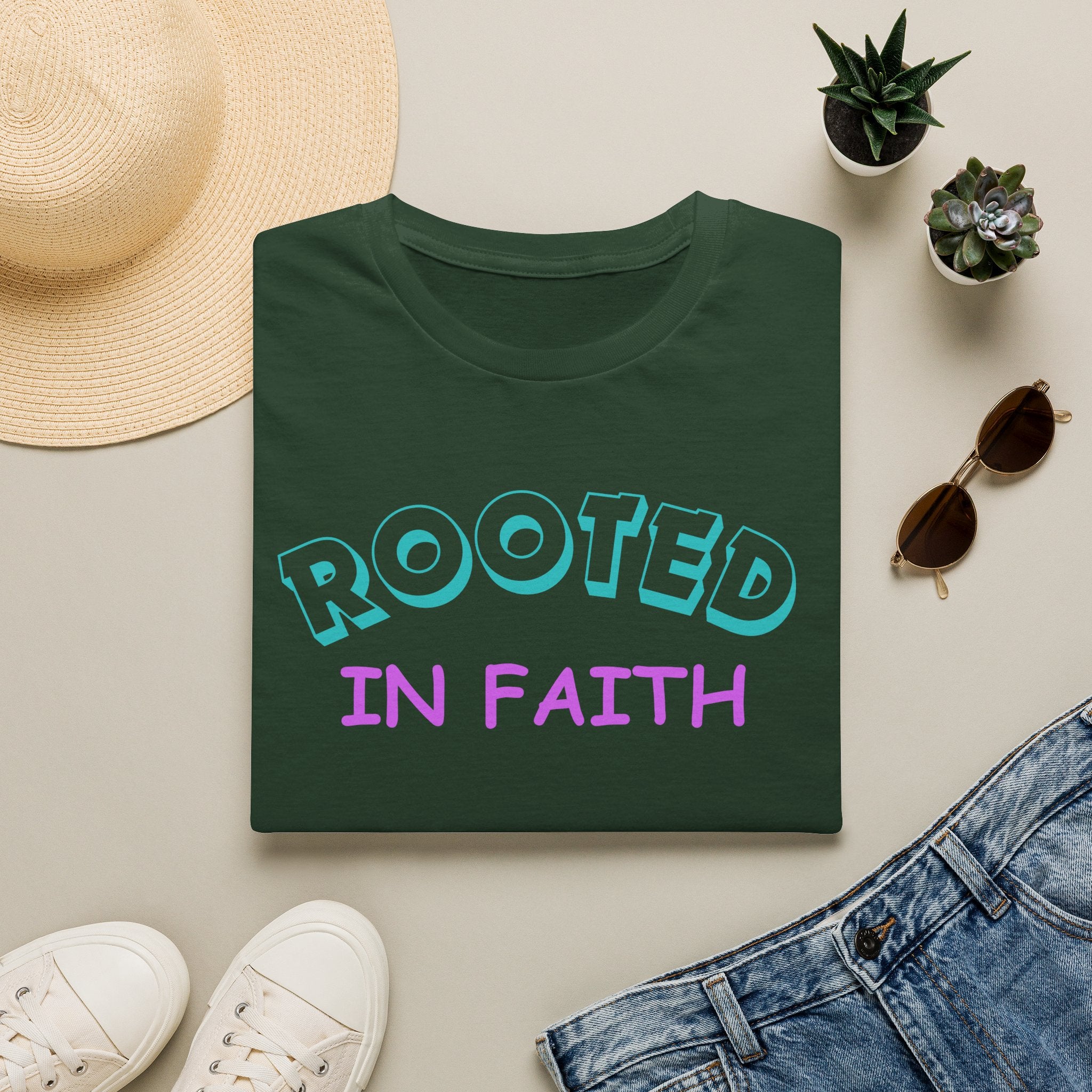 Rooted in Faith T-Shirt