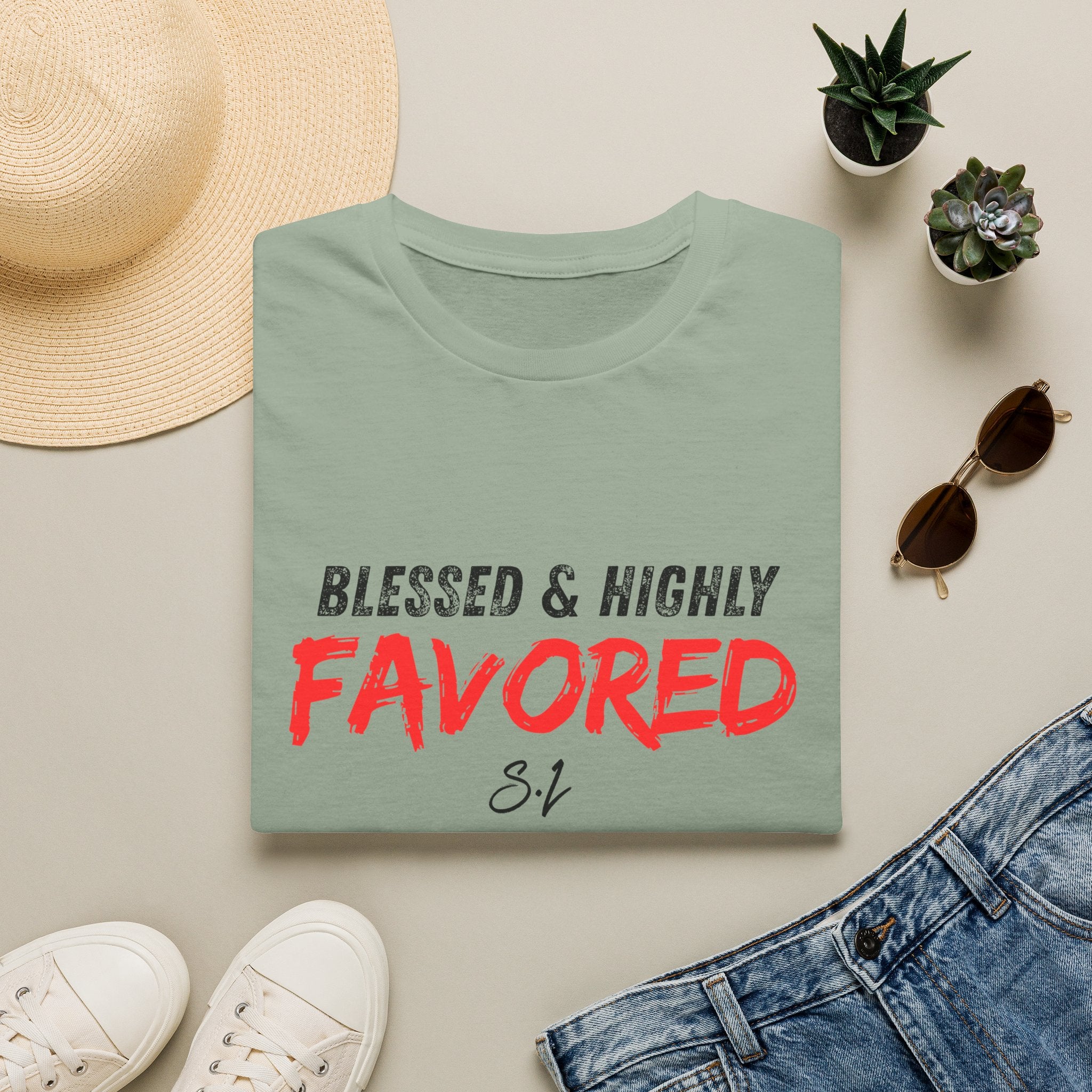 Blessed & Highly Favored T-Shirt