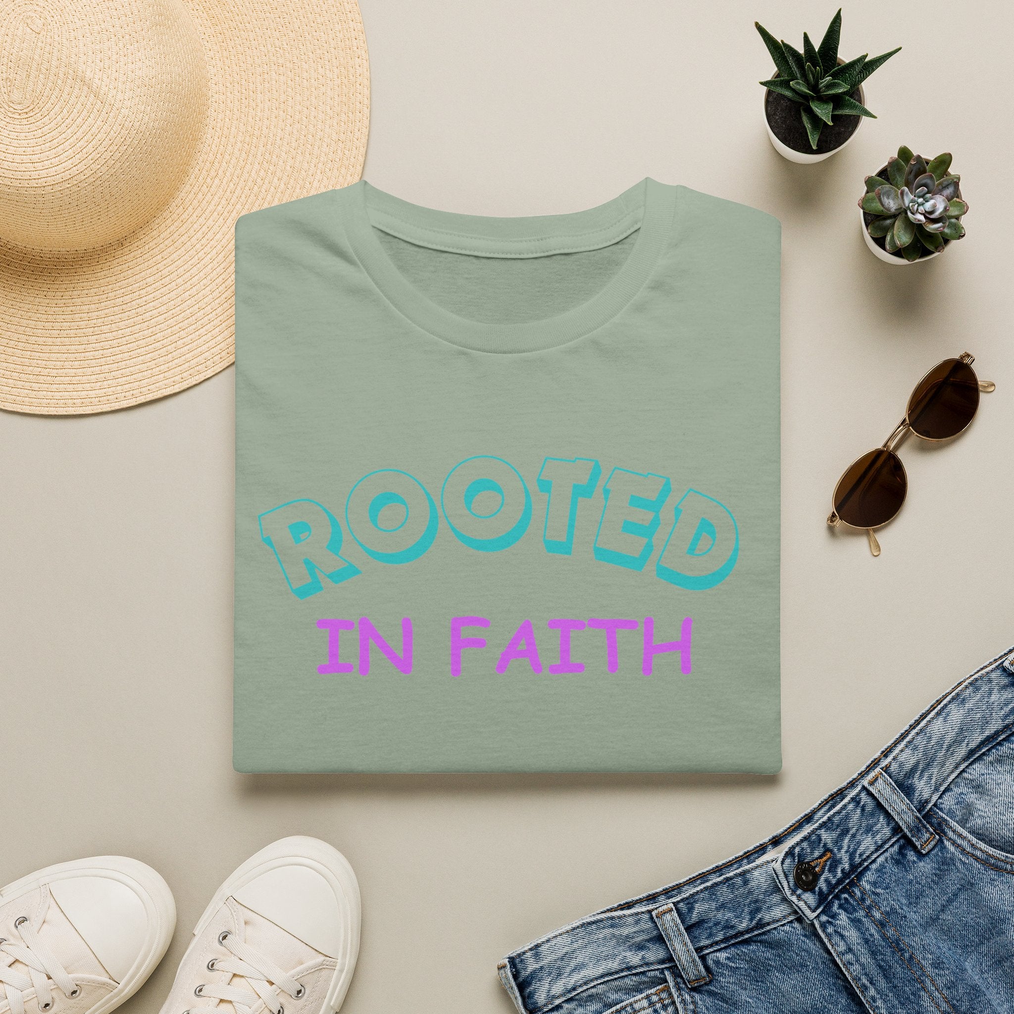 Rooted in Faith T-Shirt