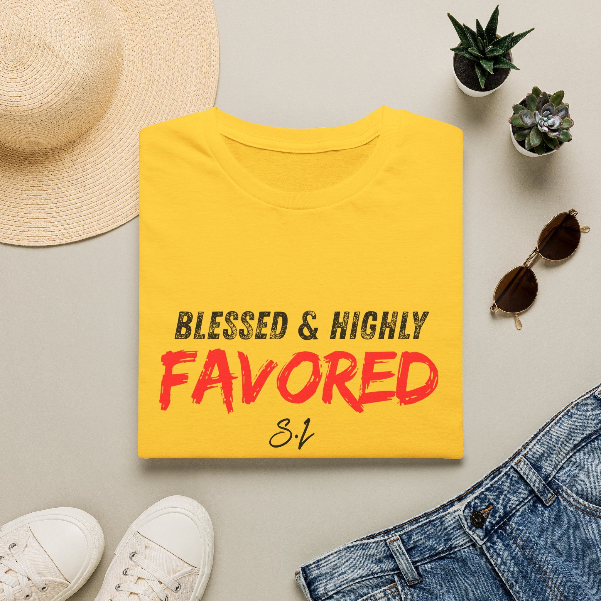 Blessed & Highly Favored T-Shirt