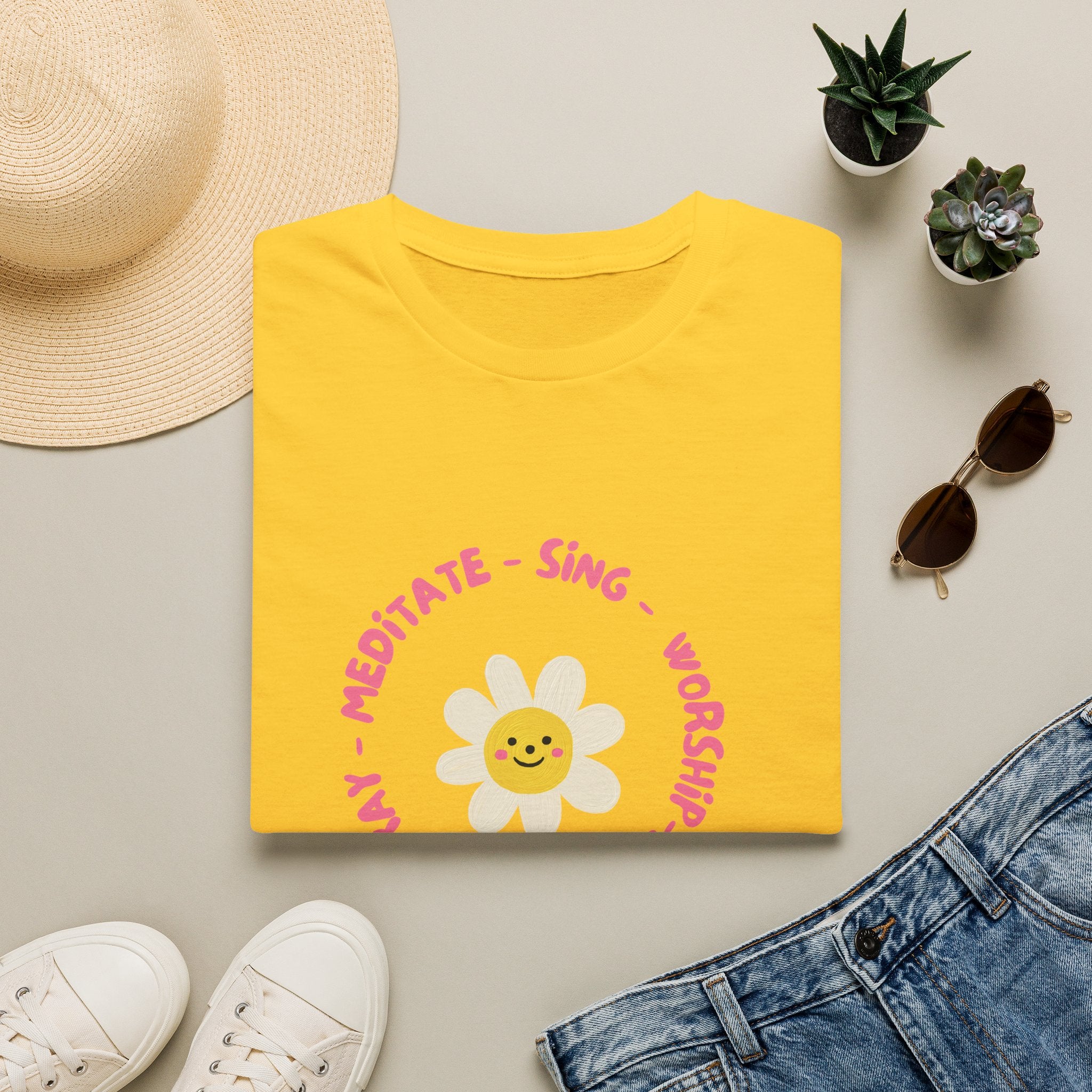 Meditate-Smile T-Shirt