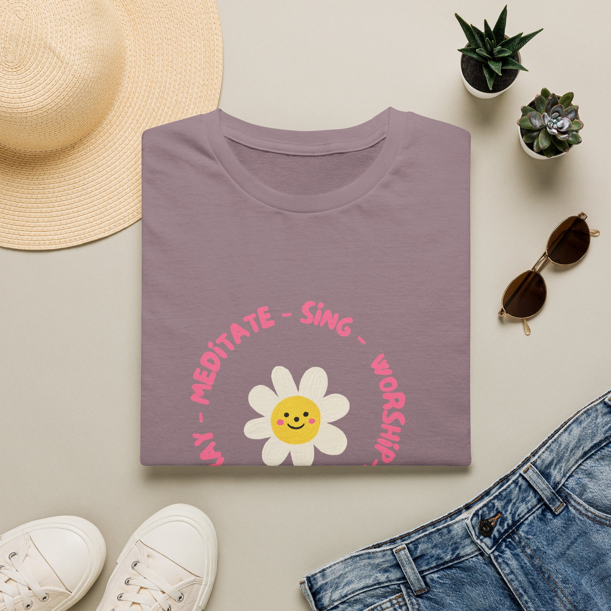 Meditate-Smile T-Shirt