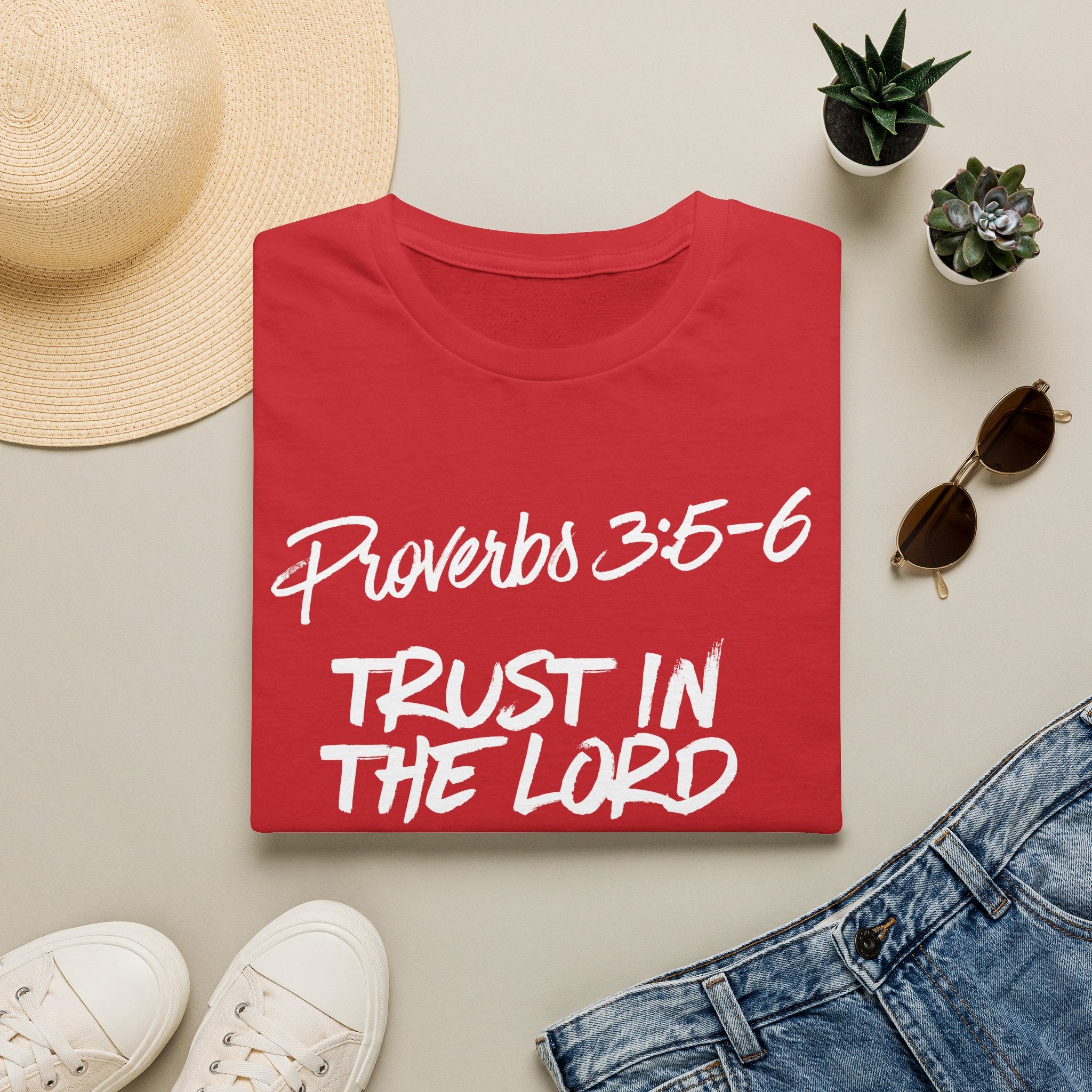 Proverbs 3:5-6 T-Shirt