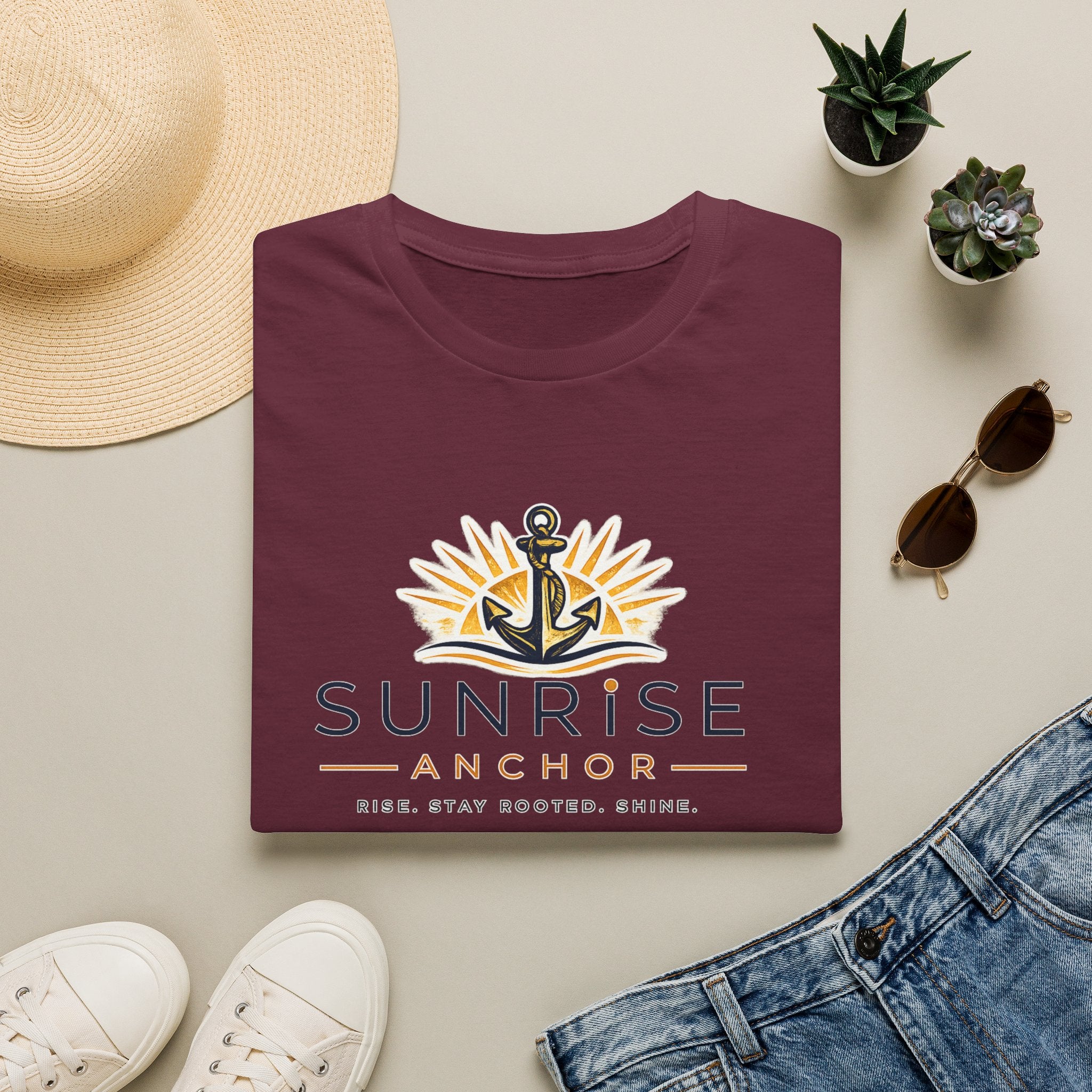 Sunrise Anchor T-Shirt