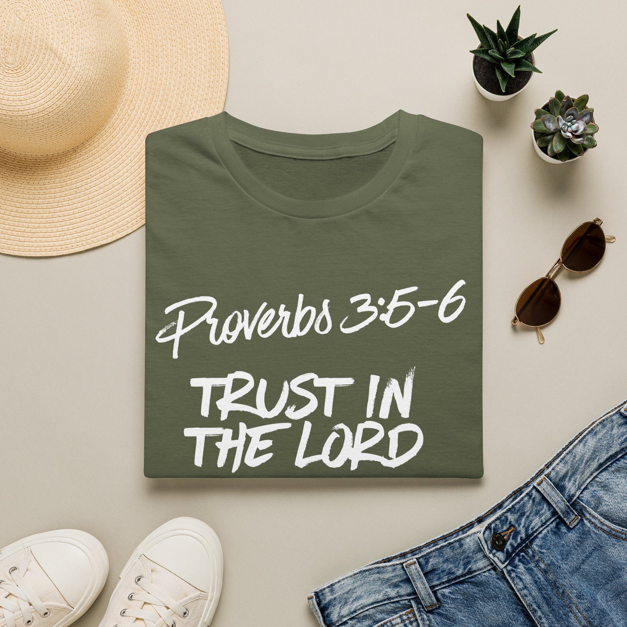 Proverbs 3:5-6 T-Shirt