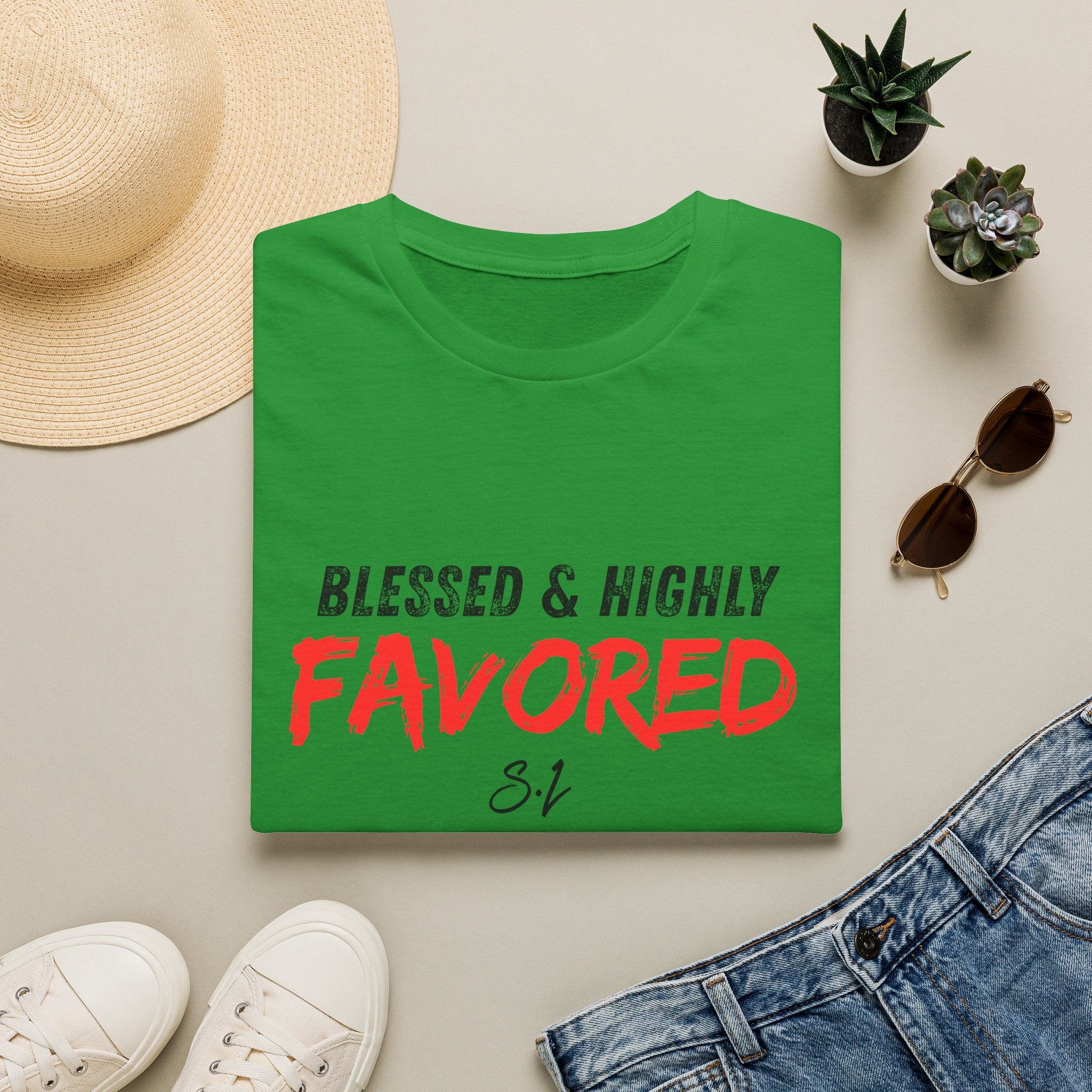 Blessed & Highly Favored T-Shirt