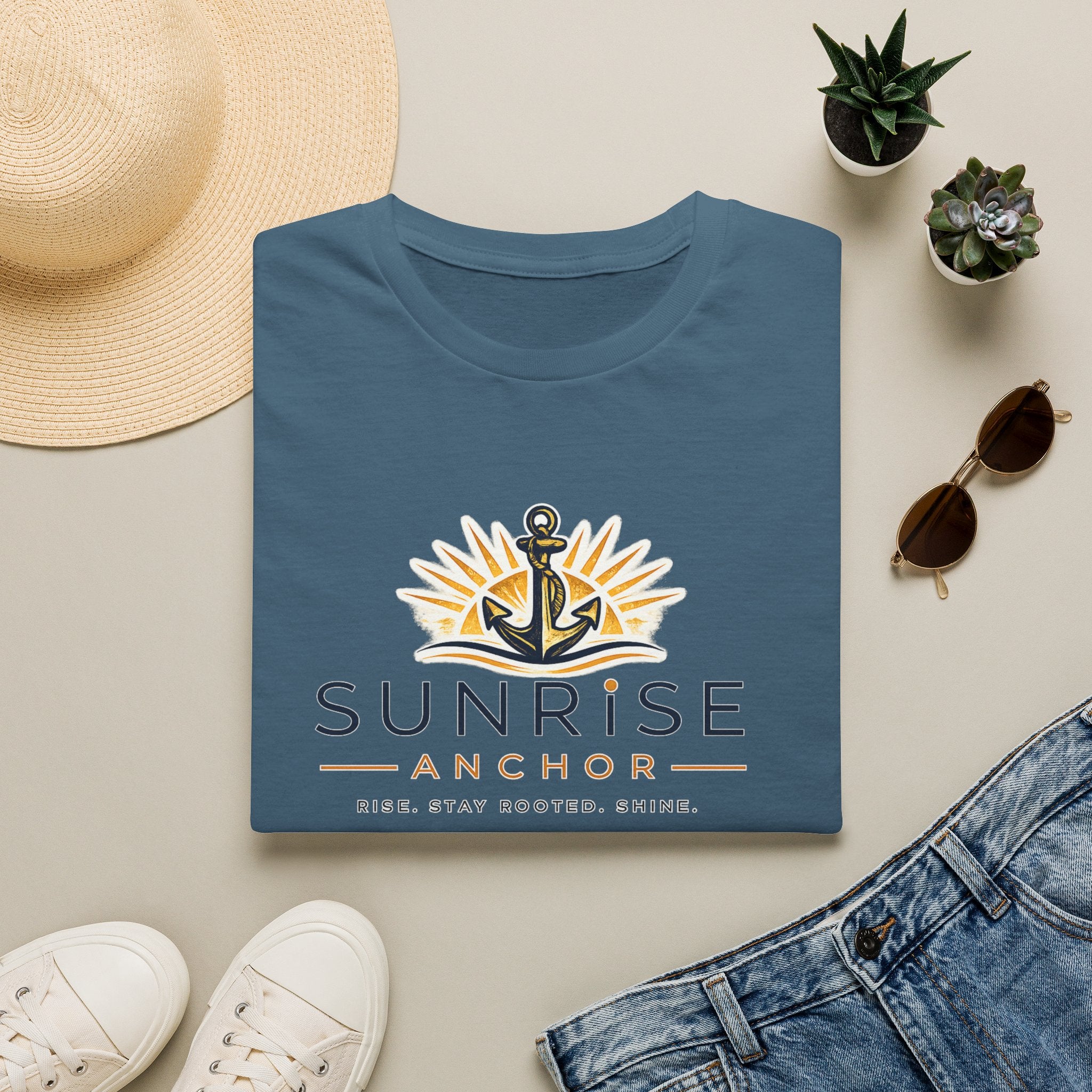Sunrise Anchor T-Shirt
