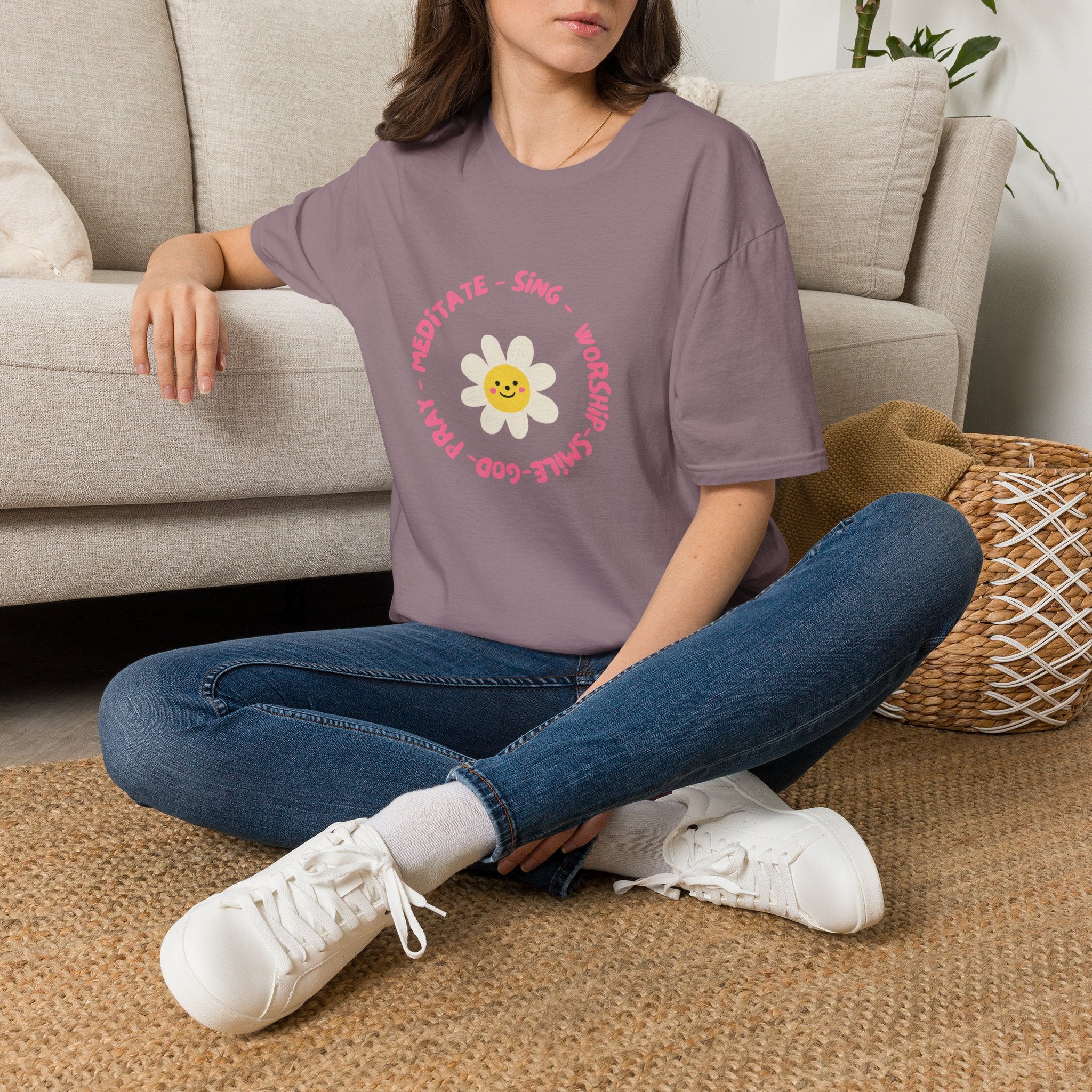 Meditate-Smile T-Shirt