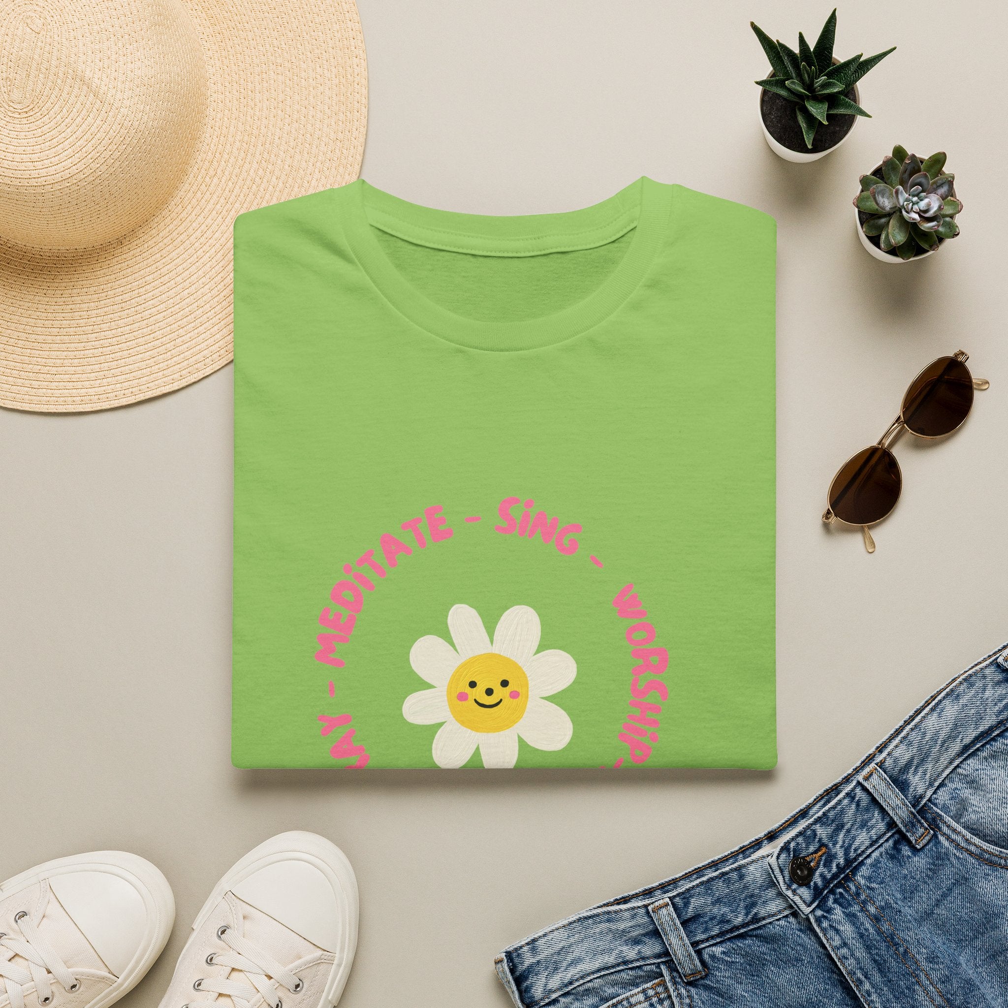 Meditate-Smile T-Shirt