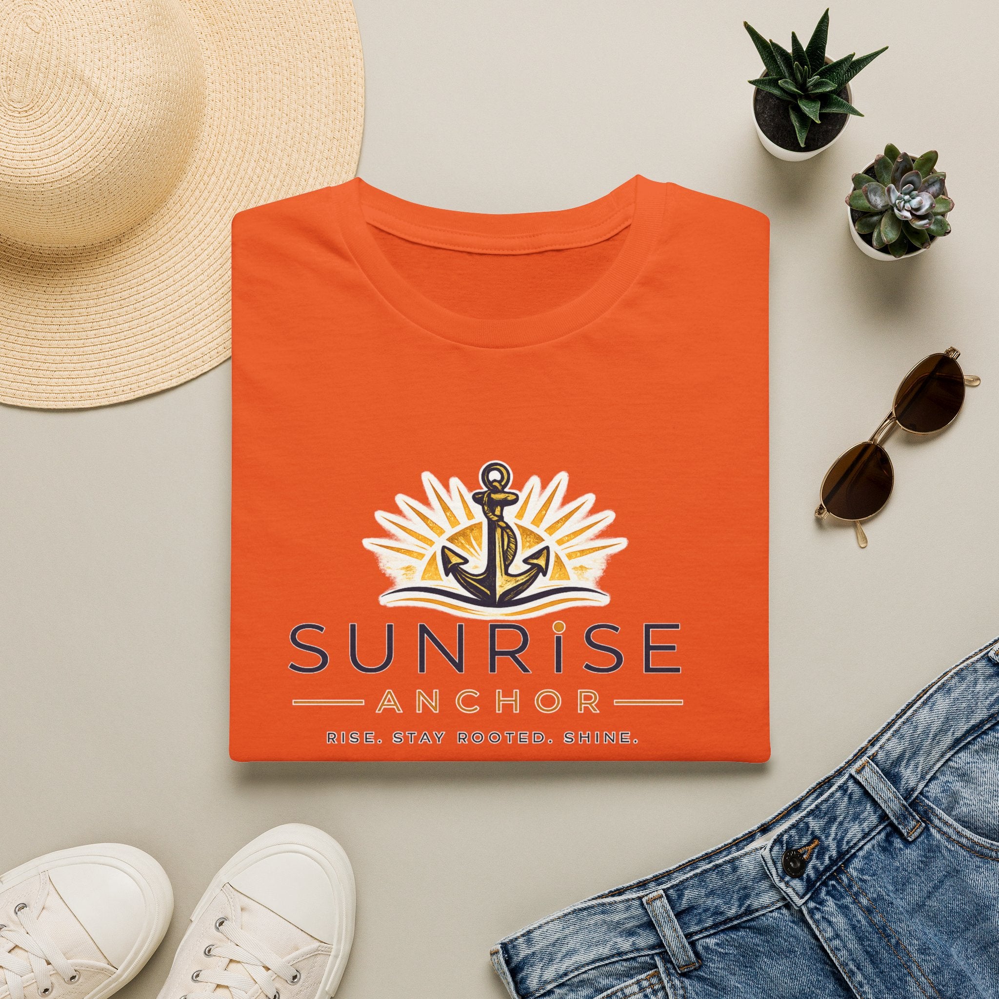 Sunrise Anchor T-Shirt