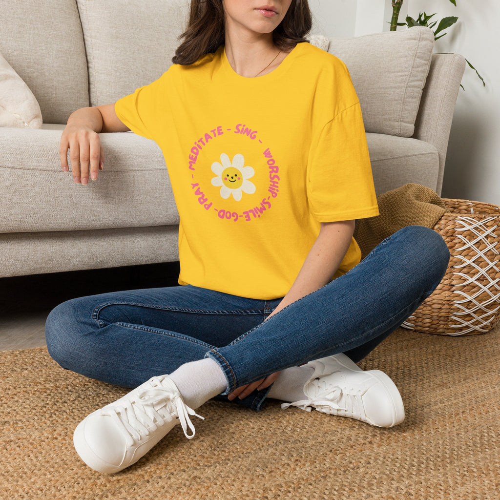 Meditate-Smile T-Shirt