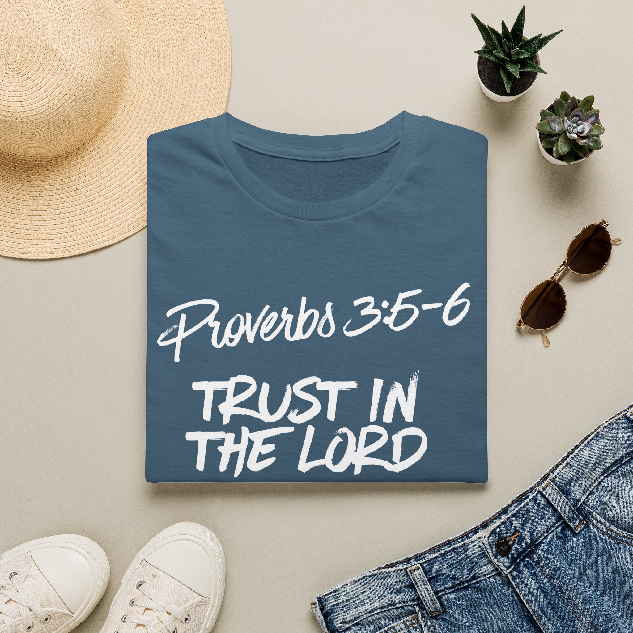 Proverbs 3:5-6 T-Shirt