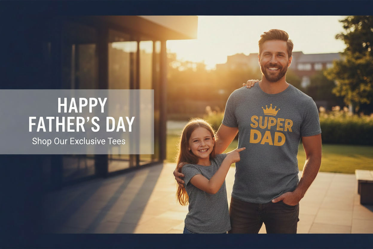 Super Dad Father's Day Hero Banner